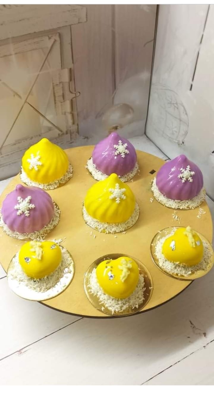 Winter Mousse Dessert Set