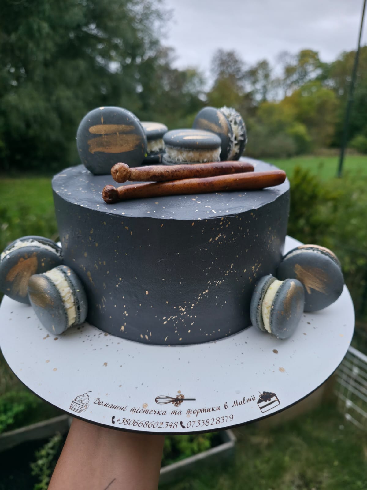 Drummer Cake
