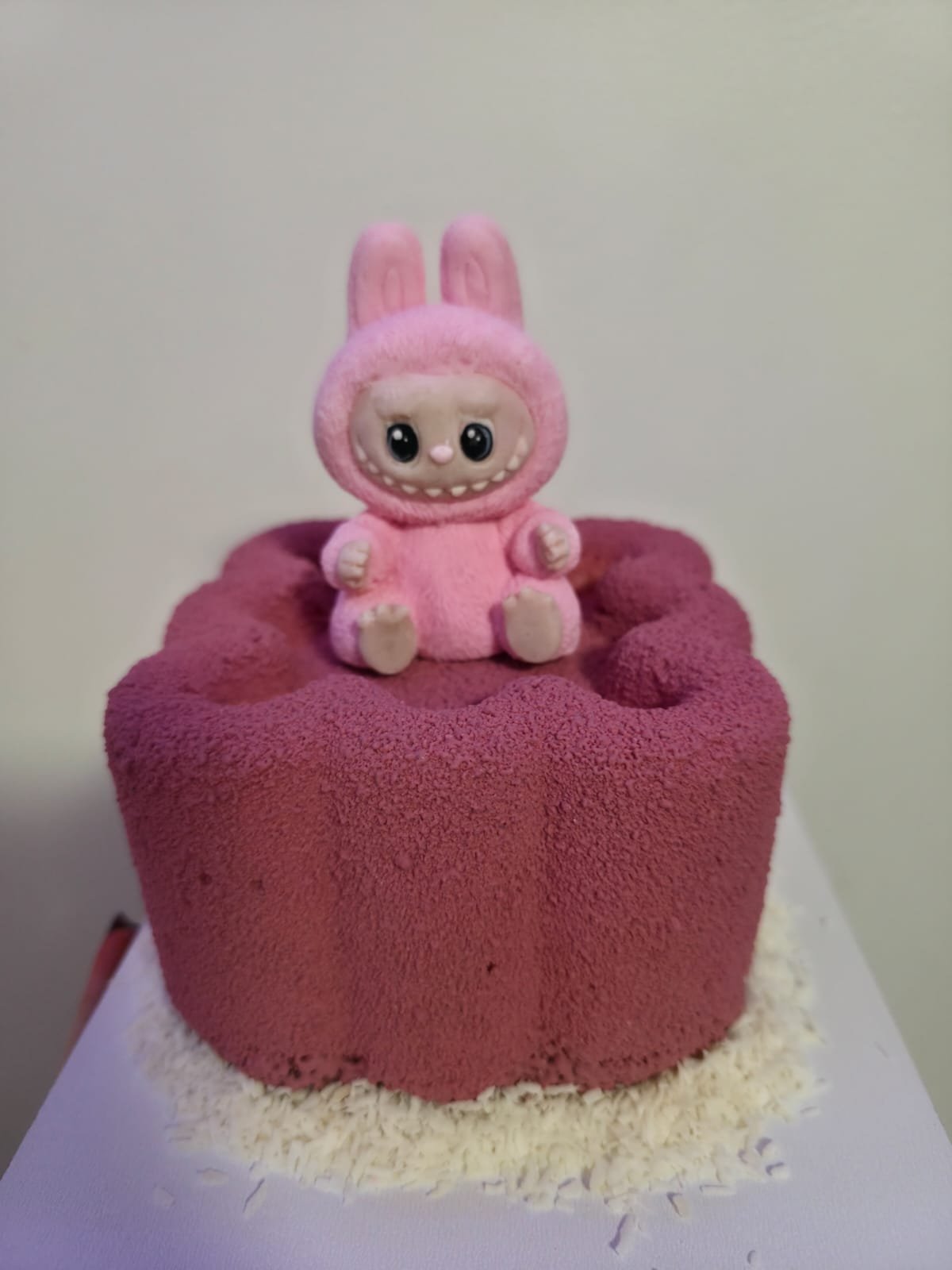 Pink Bunny Mousse Cake