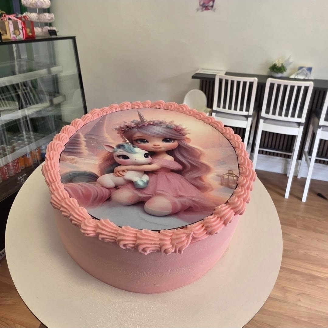Unicorn Princess Cake