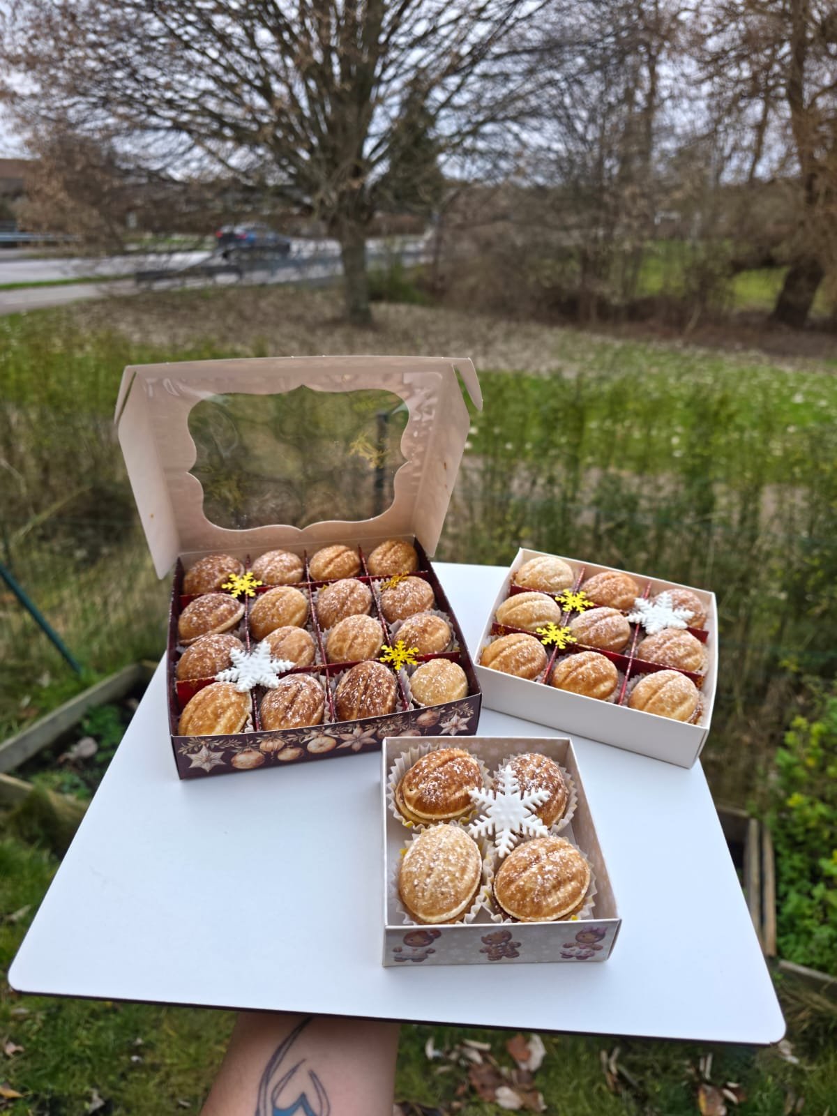 Walnut Cookie Gift Boxes
