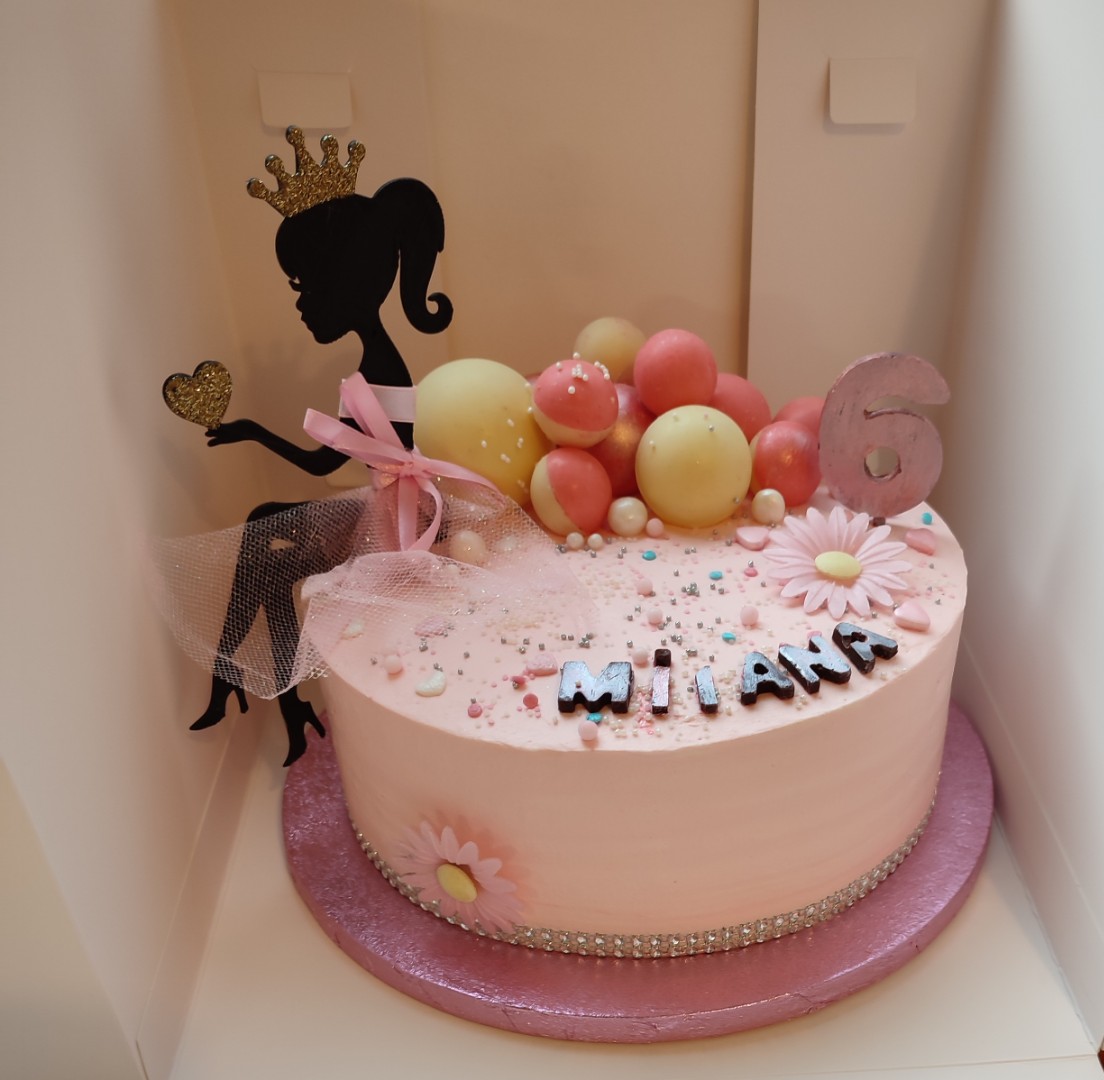 Princess Silhouette Cake