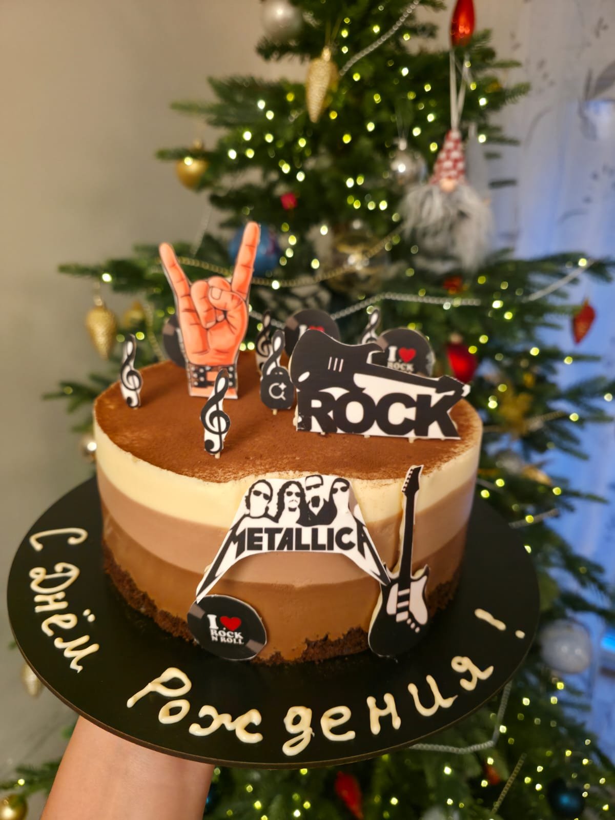 Rock Music Mousse Cake