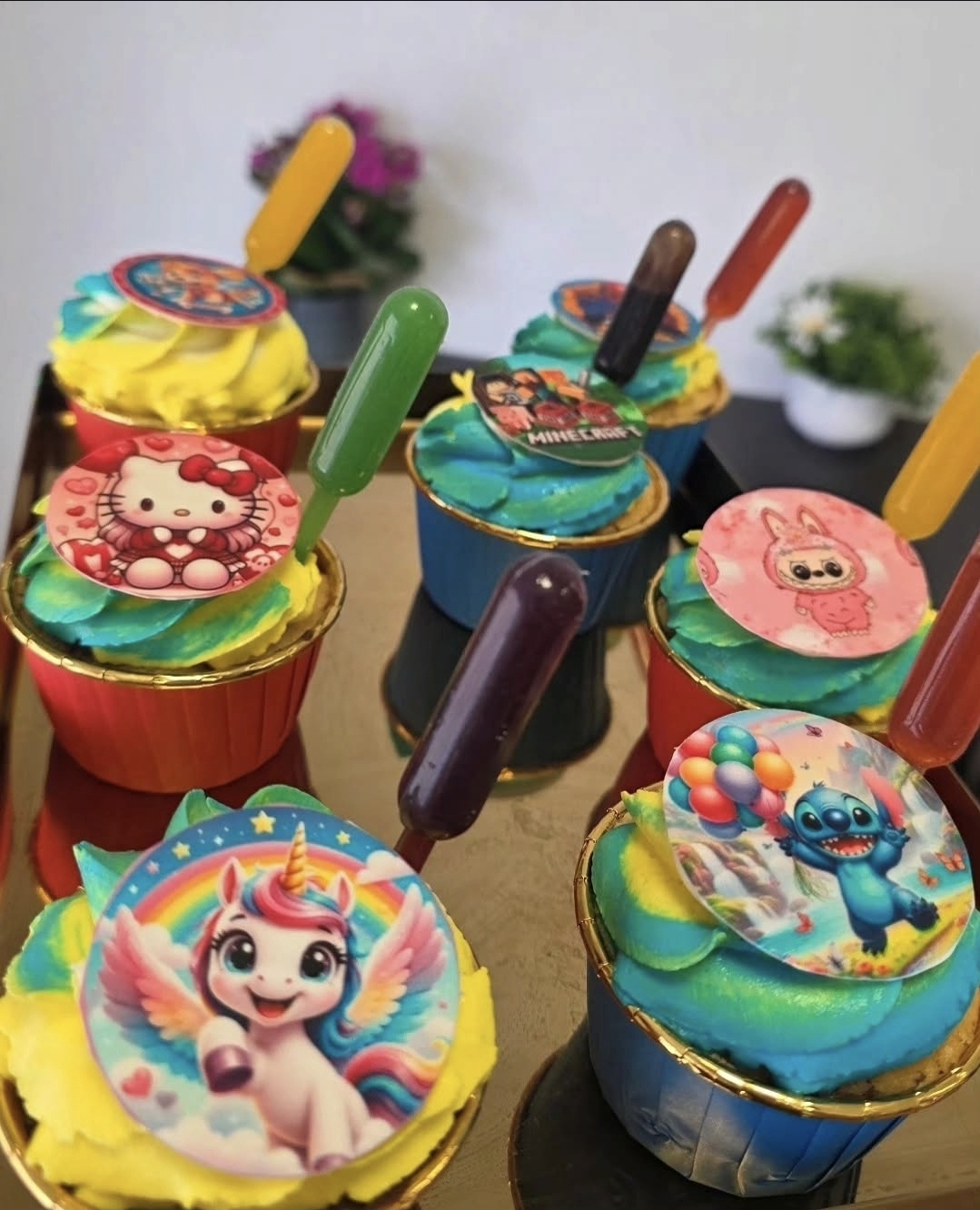 Character Cupcakes