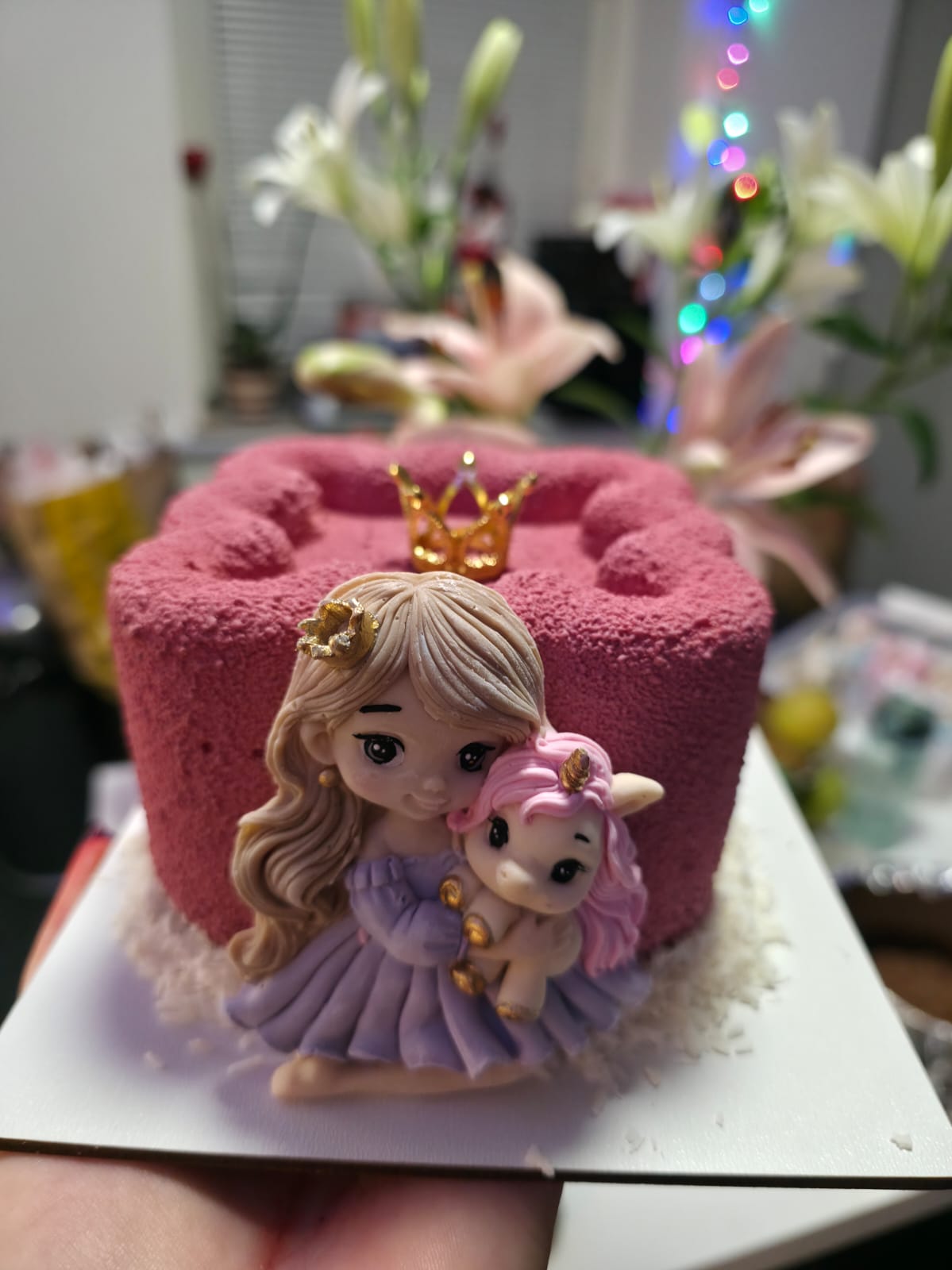Princess & Unicorn Mousse Cake