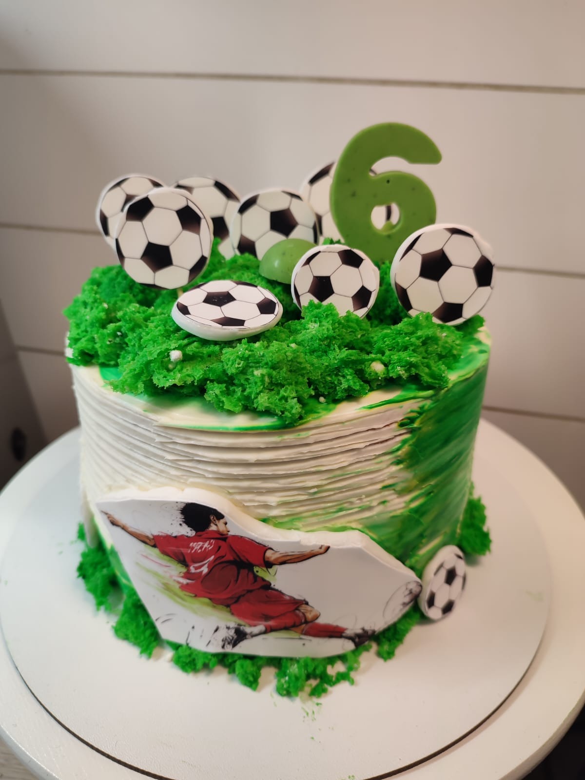 Football Field Cake