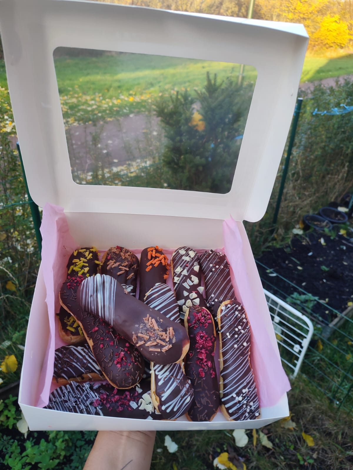 Chocolate Eclair Box