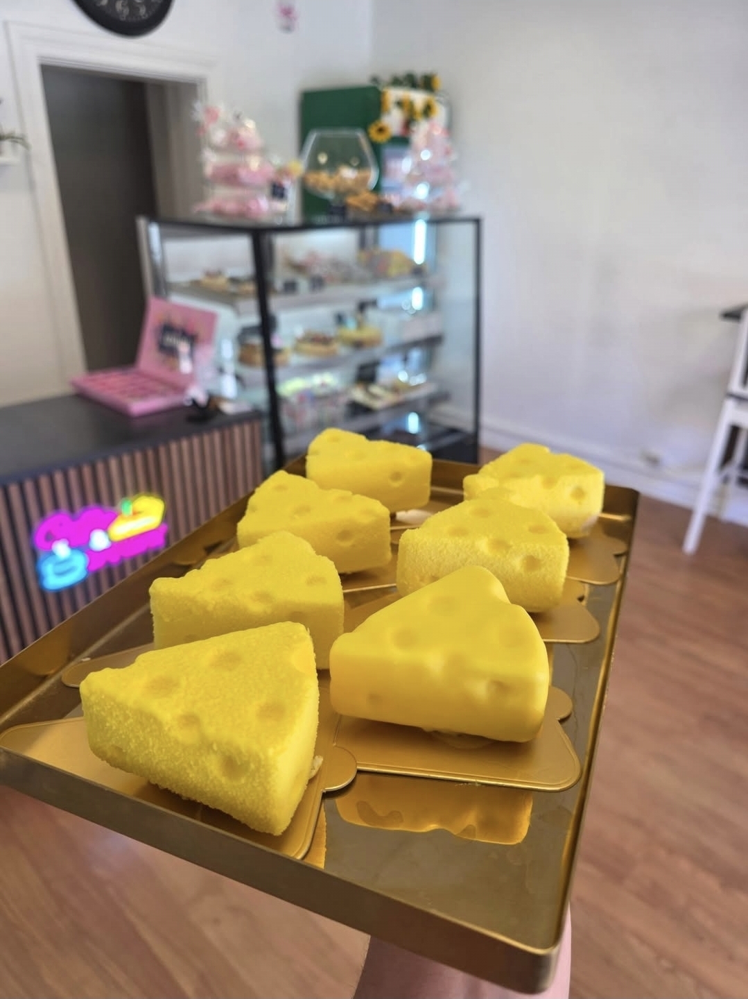 Cheese Slice Mousse Cakes