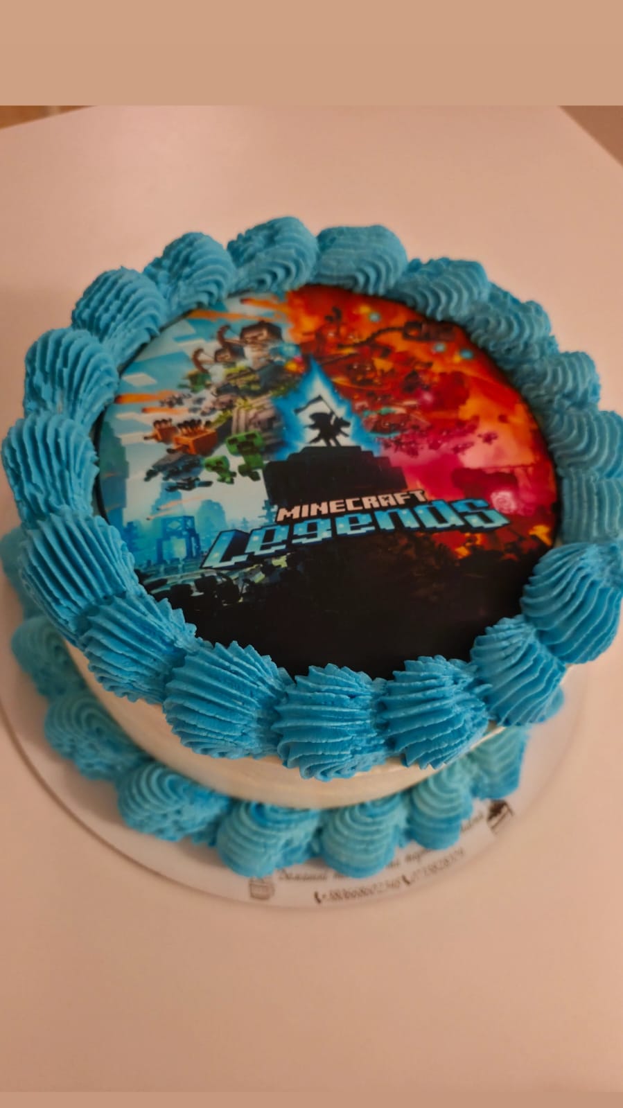 Minecraft Legends Cake