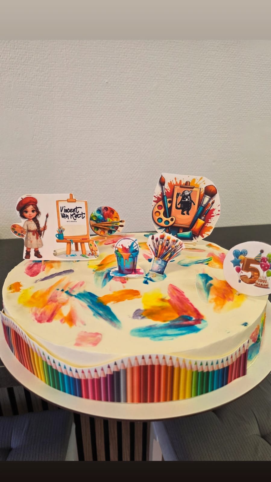 Little Artist Cake